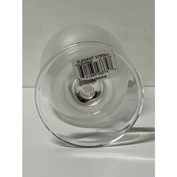 Mikasa Elegant Scroll Iced Tea Glass - New.  KK501 - Picture 3 of 3